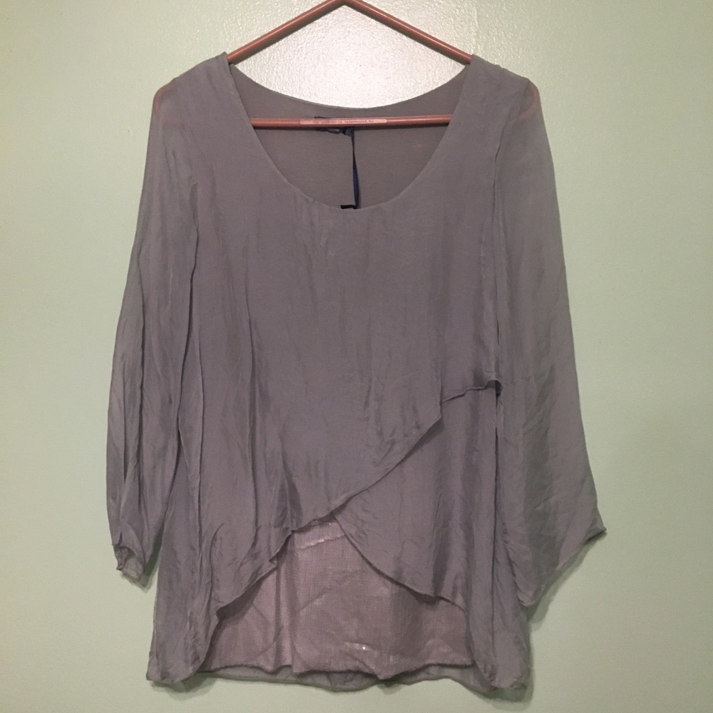 3/4 length shirt